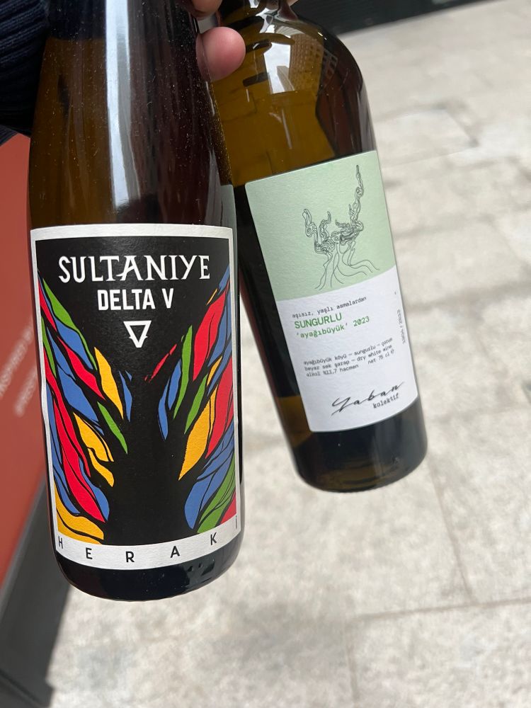 Yaban and Heraki wines in Canary Wharf