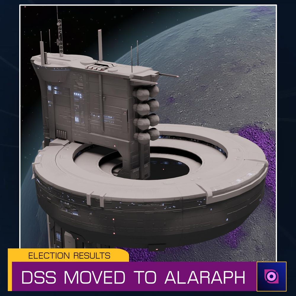 The Democracy Space Station over Alaraph