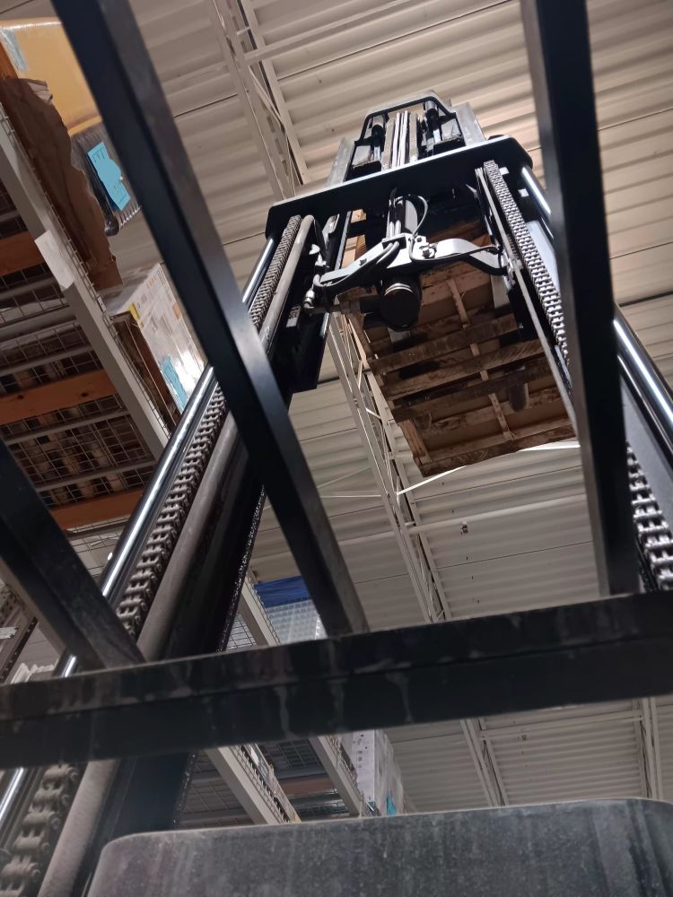 forklift driving pov