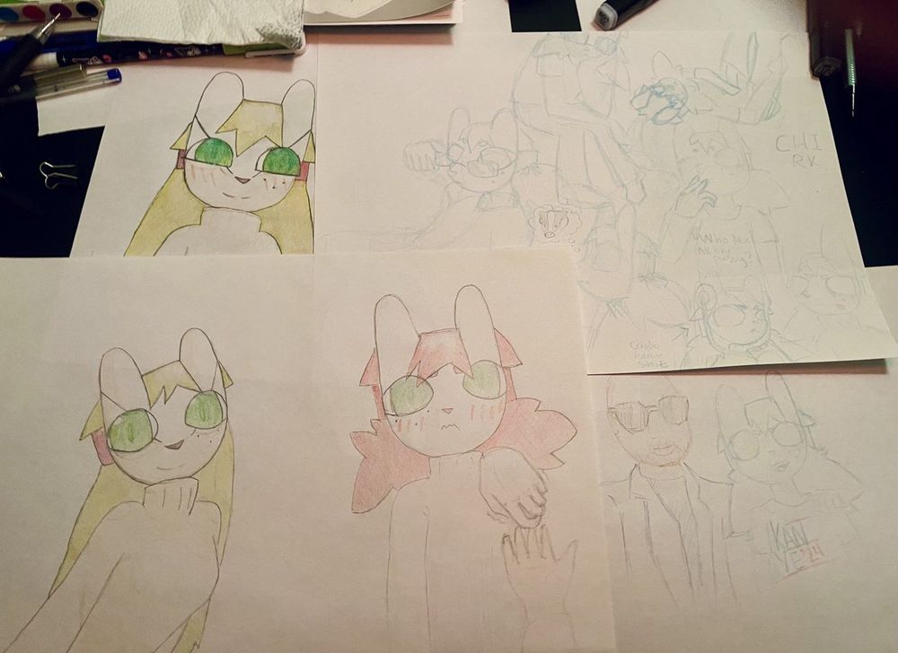 all the characters in this image by dogmaw/clandestine//teasunn. Yes, all of them. 