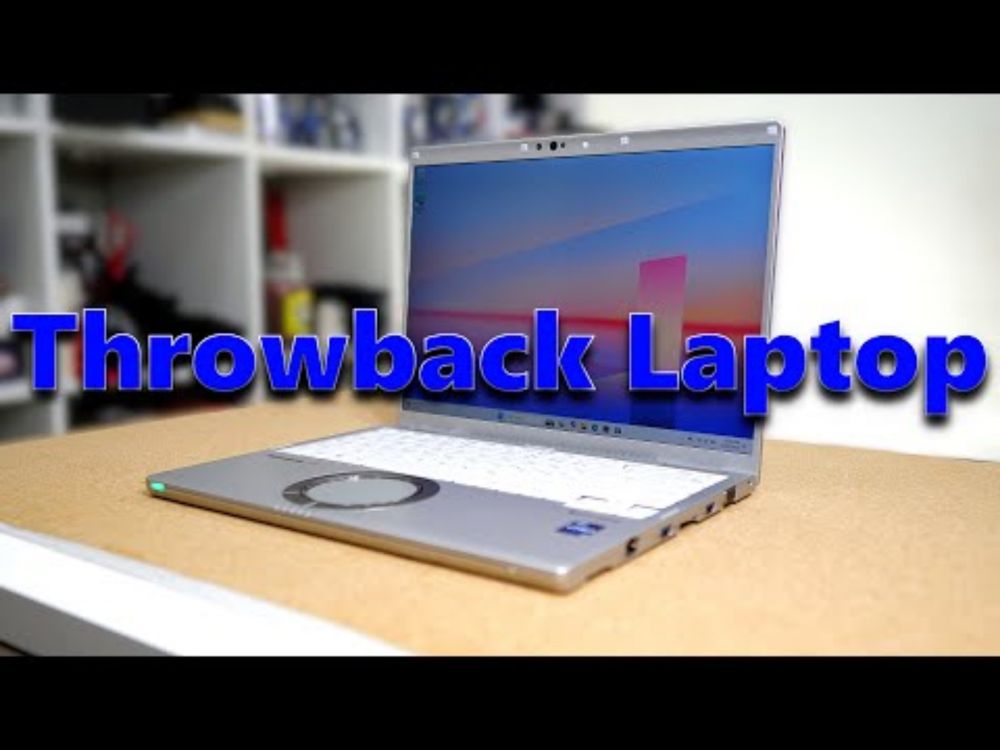 A Laptop With a REMOVABLE Battery!!! Panasonic Let's Note FV4 Review
