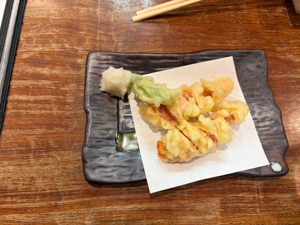 tempura of cod roe