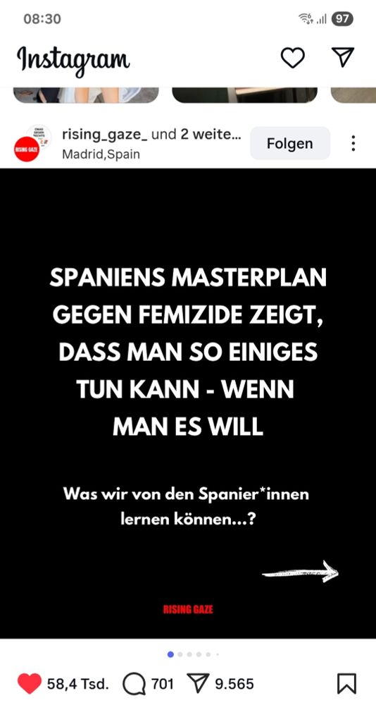 Spaniens Masterplan gegen Femizide zeigt, dass man so Einiges tun kann, wenn man es will
Was wir von den Spanier*innen lernen können...?