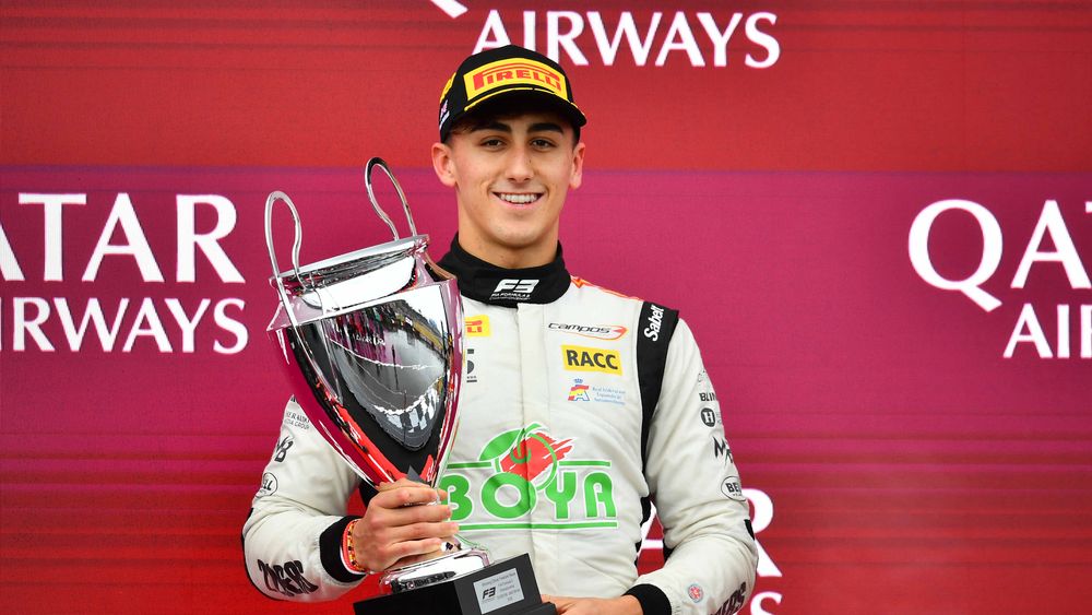 Boya takes first F3 Feature Race win at Silverstone