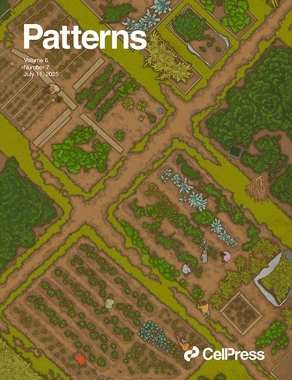 Our cover image this month is an artistic rendering of a community garden, seen from above. Each plot in the garden may serve a specific family or group, and the gardeners themselves will have widely varying levels of experience, but across the garden, experience and tools are shared, creating a fertile, cooperative ecosystem that supports a broad community. Image credit: Philip Krzeminski