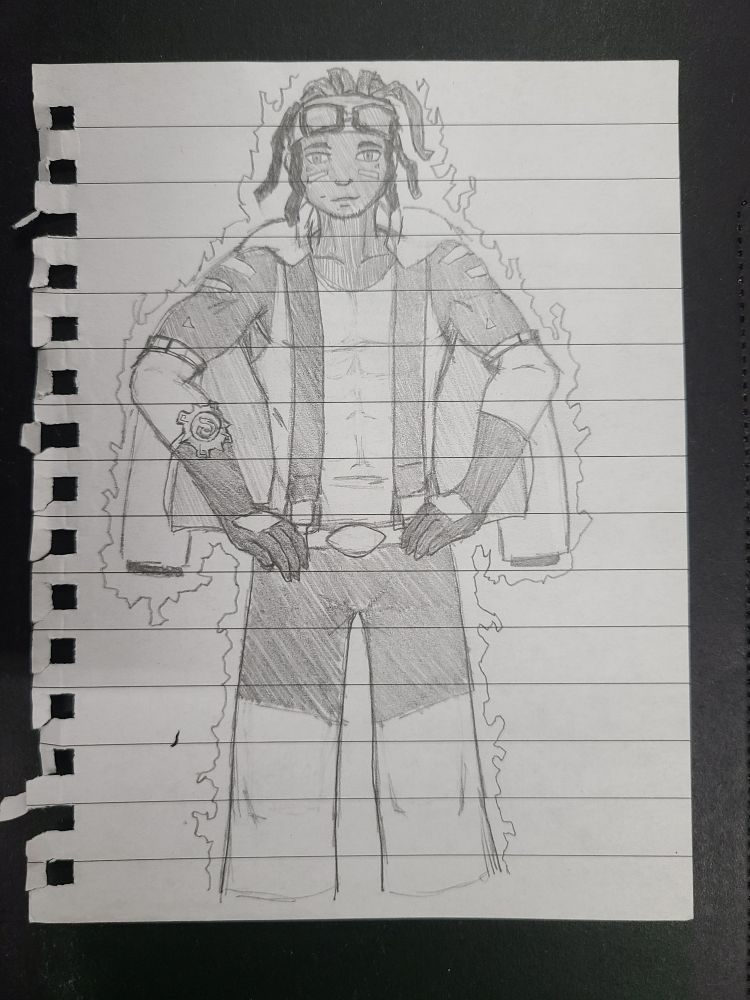 Genshin OC idea, Natlan (Child of Echoes) Pyro driller 