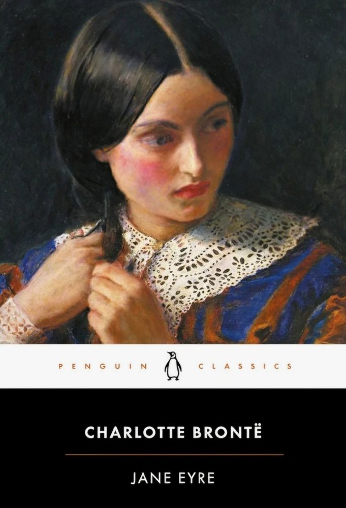 Book Cover, Jane Eyre by Charlotte Brontë.