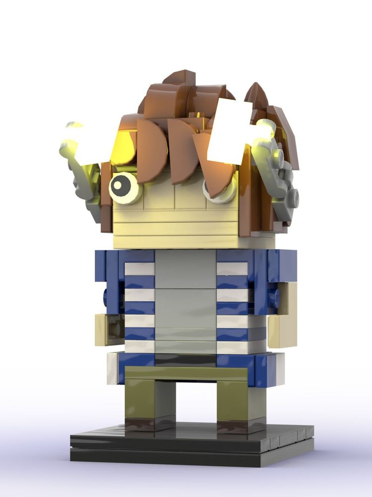 Lego VanLamar with weird glasses