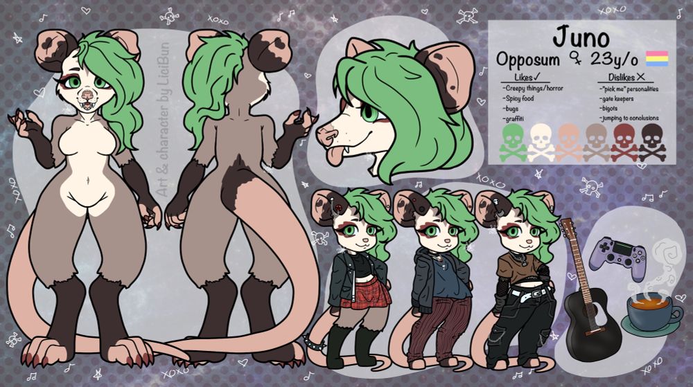My possum sona she/her