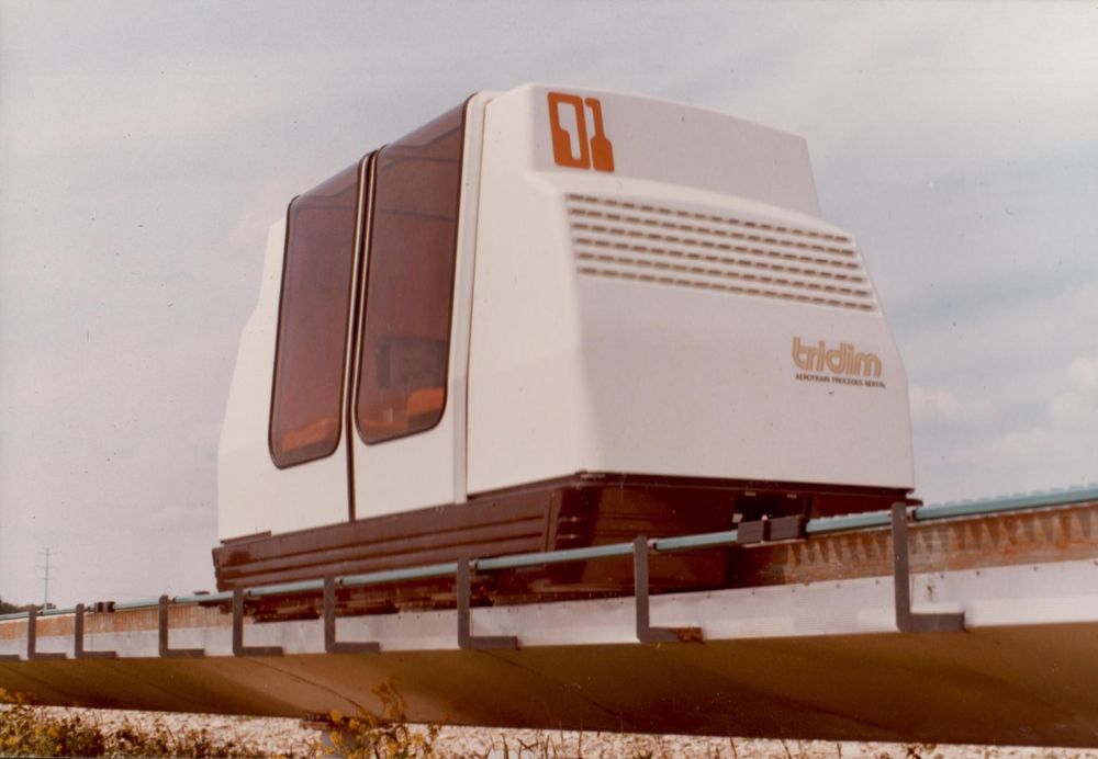 Aérotrain "Tridim" prototype de 1973