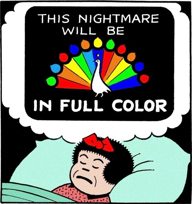 THIS NIGHTMARE
WILL BE
IN FULL COLOR