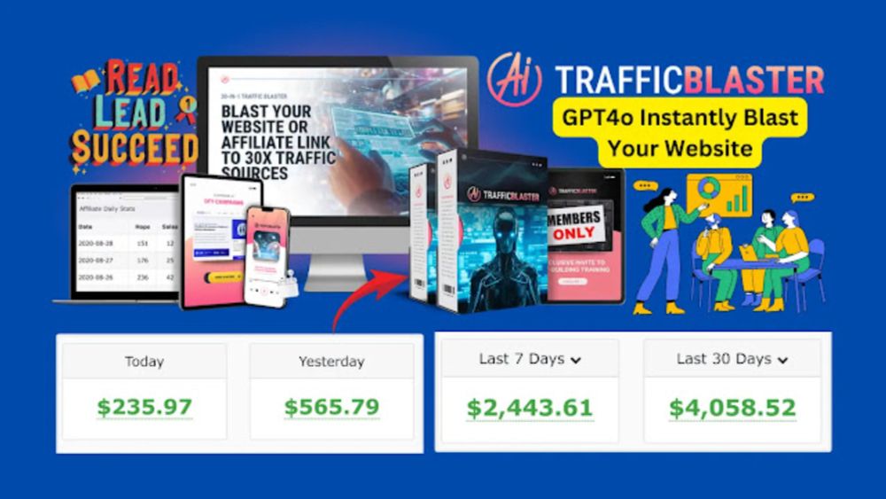 AI Traffic Blaster Review | Get Free Traffic From 30 Sources