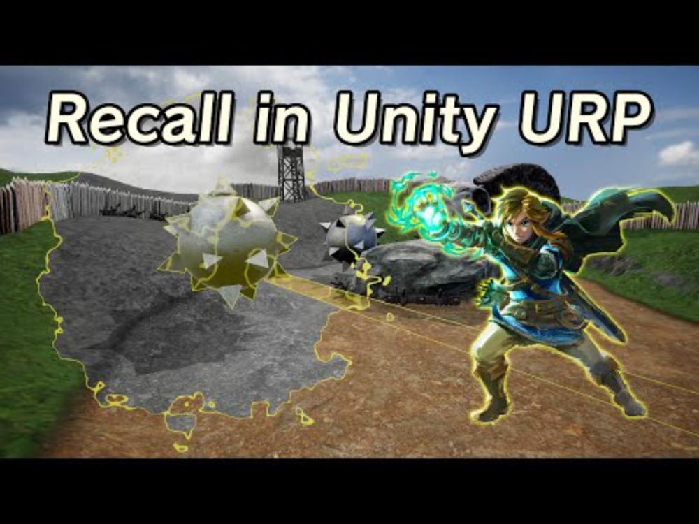 Zelda: Tears of the Kingdom's Recall Rune in Unity 2022 URP