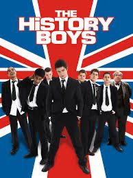 Movie poster for a British film called "The History Boys."
