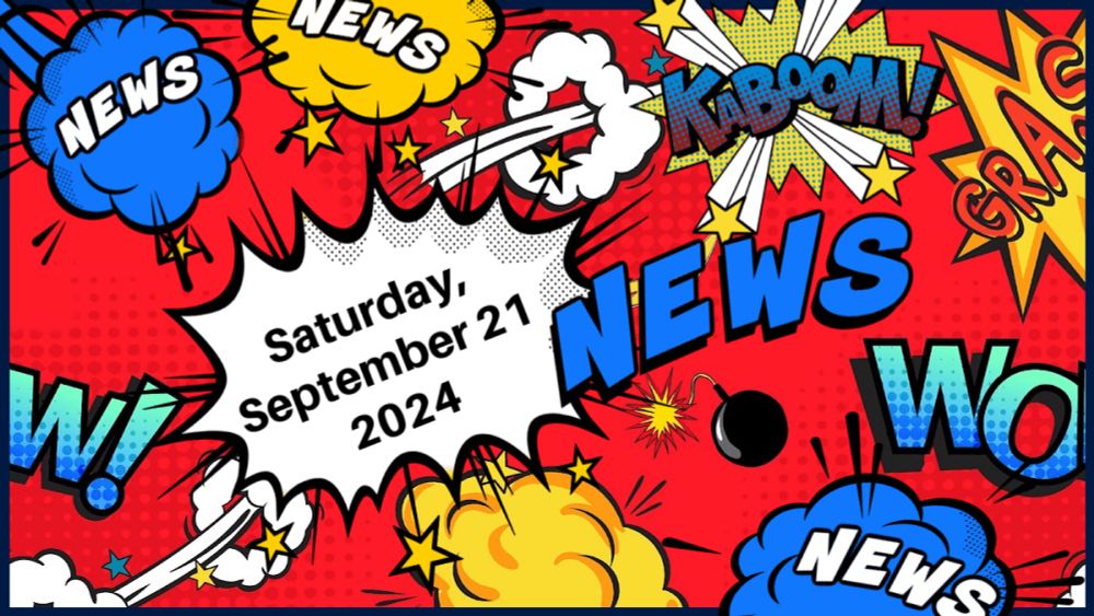 News about Canadian comic book creators for Saturday, September, 21, 2024 - True North Country Comics