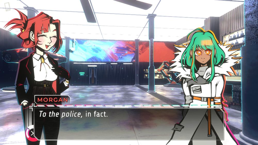 "*To the police*, in fact."