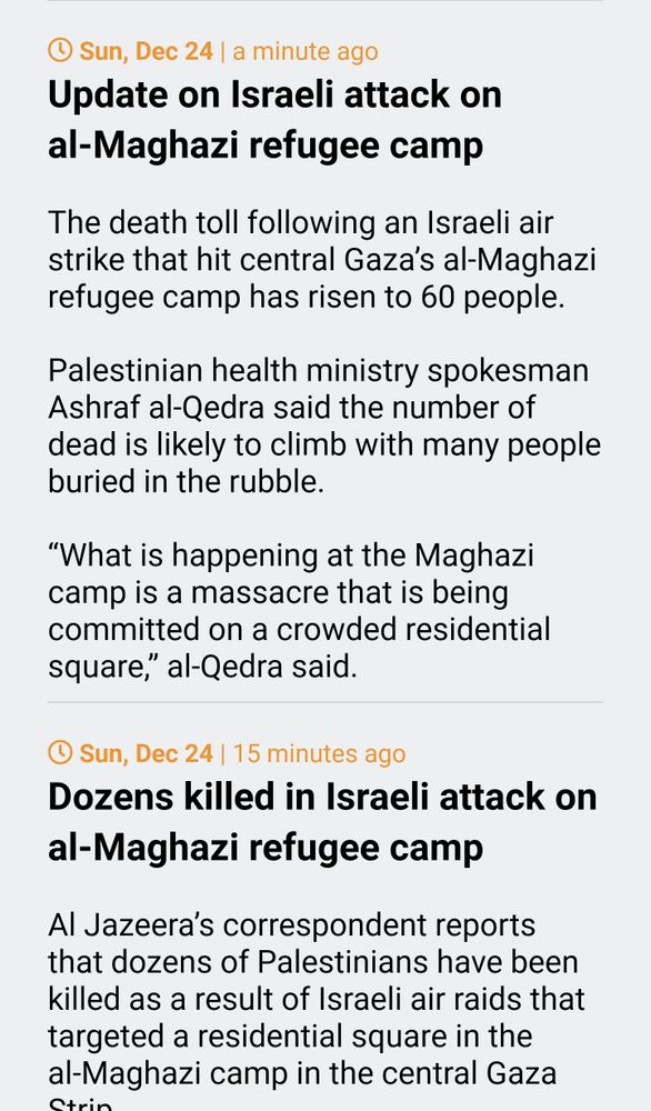 Upsetting Al Jazeera headlines