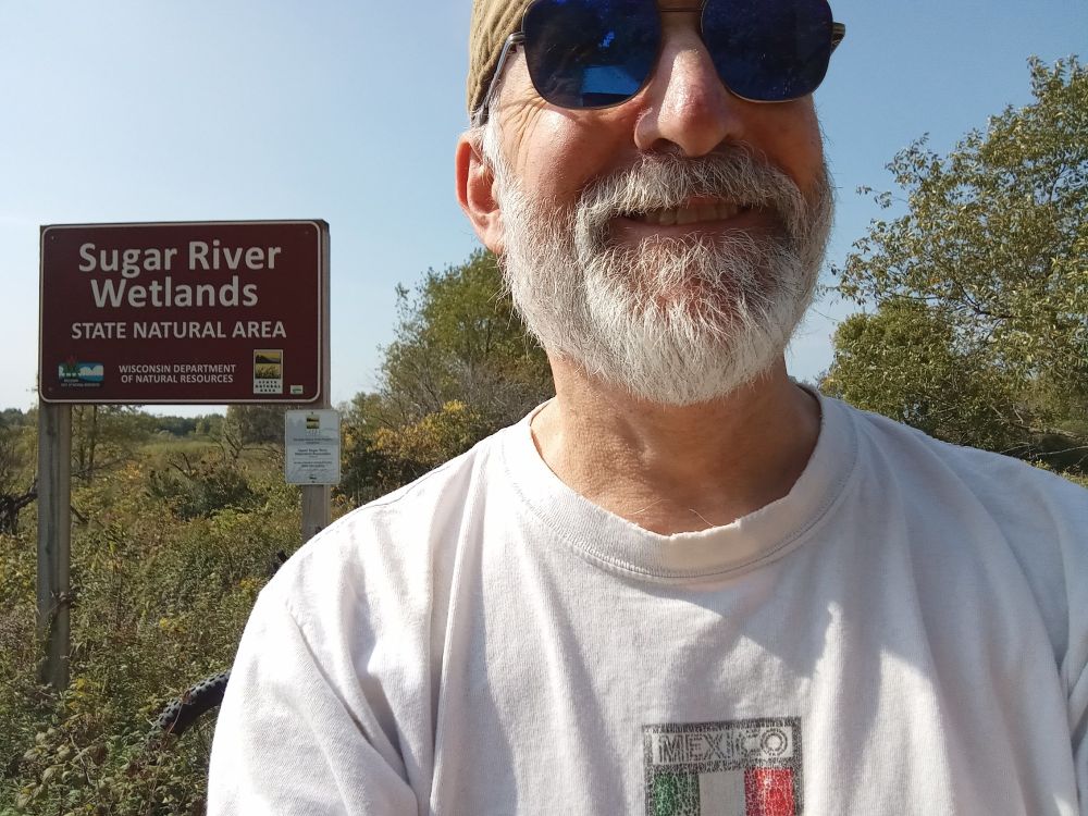 Me biking on the Military Ridge Trail