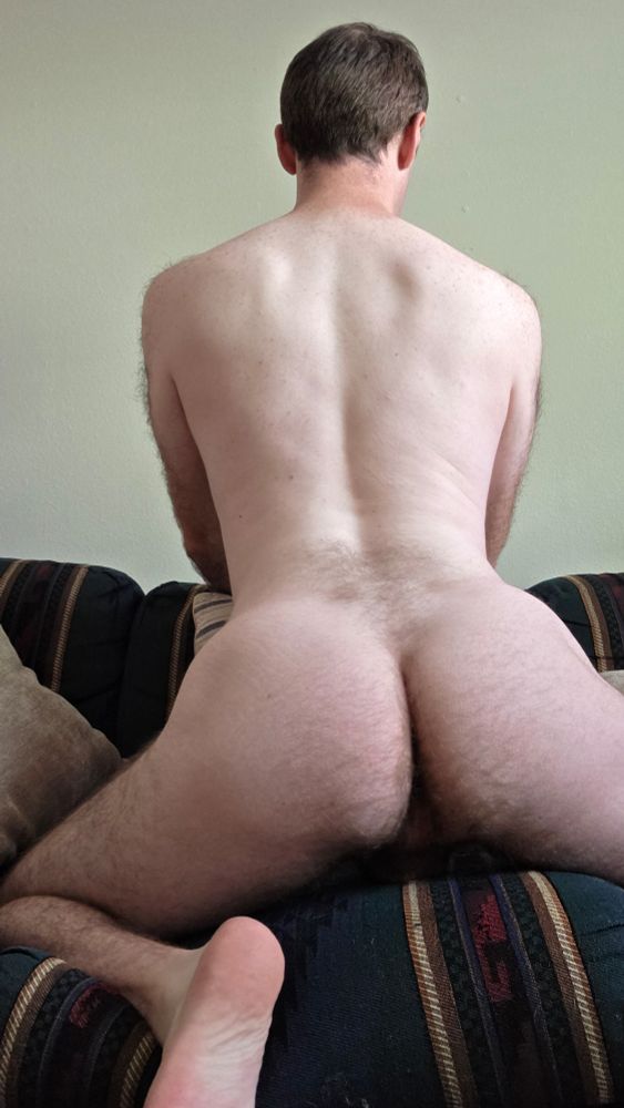 My ass from behind on my knees