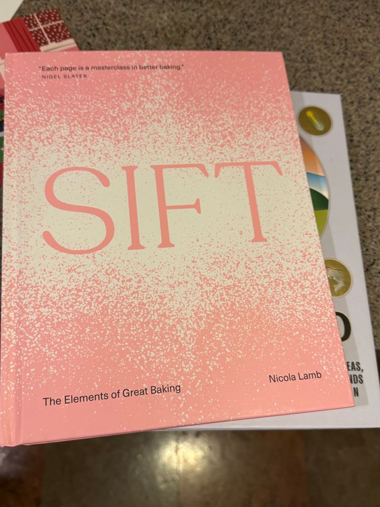 The cookbook Sift by Nicola Lamb