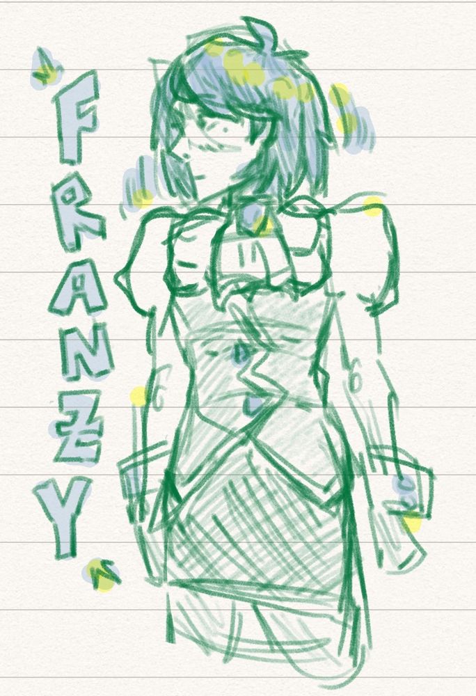 doodle of franziska von karma