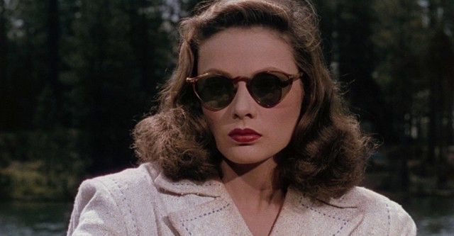 The beautiful Gene Tierney playing a gorgeous murderess 