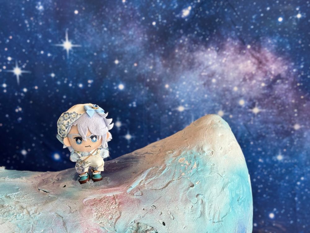 Azul nui in space 