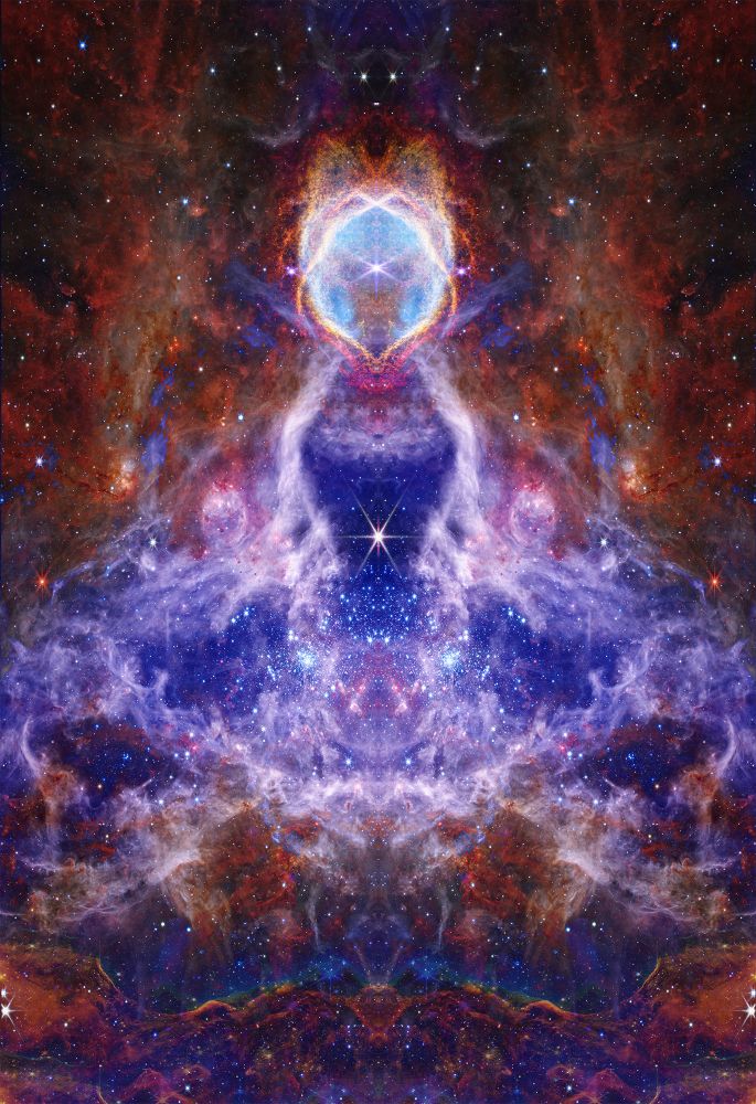 The Mother Of Stars - manipulated public domain astrophotography