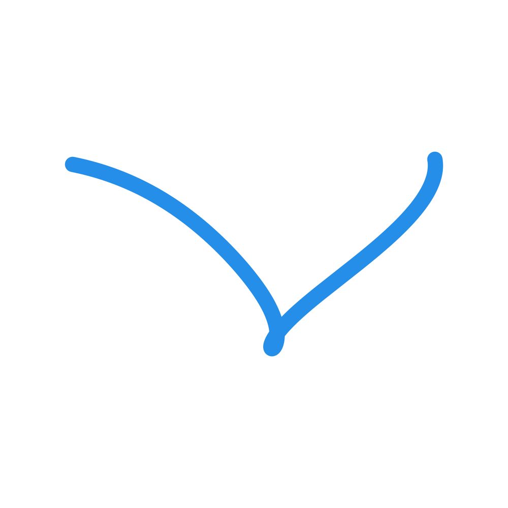 Curve № 119 - An abstract bezier curve graphic.