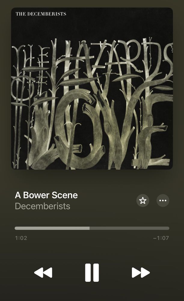 “A Bower Scene,” The Decemeberists