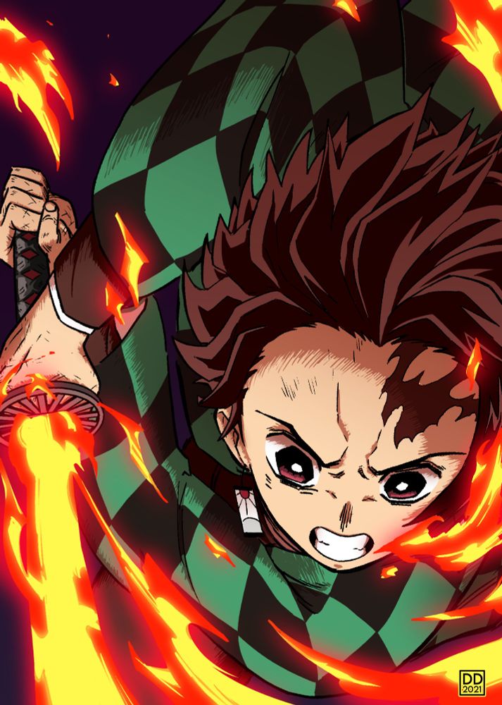 Kimetsu no yaiba tanjiro fanart