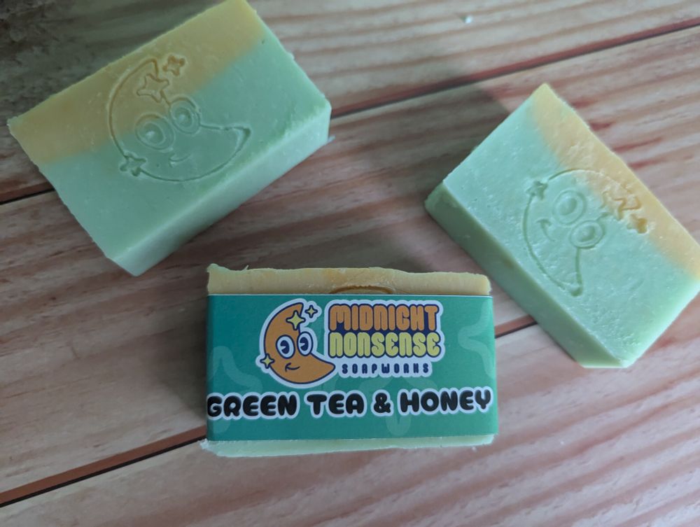 Green tea soap