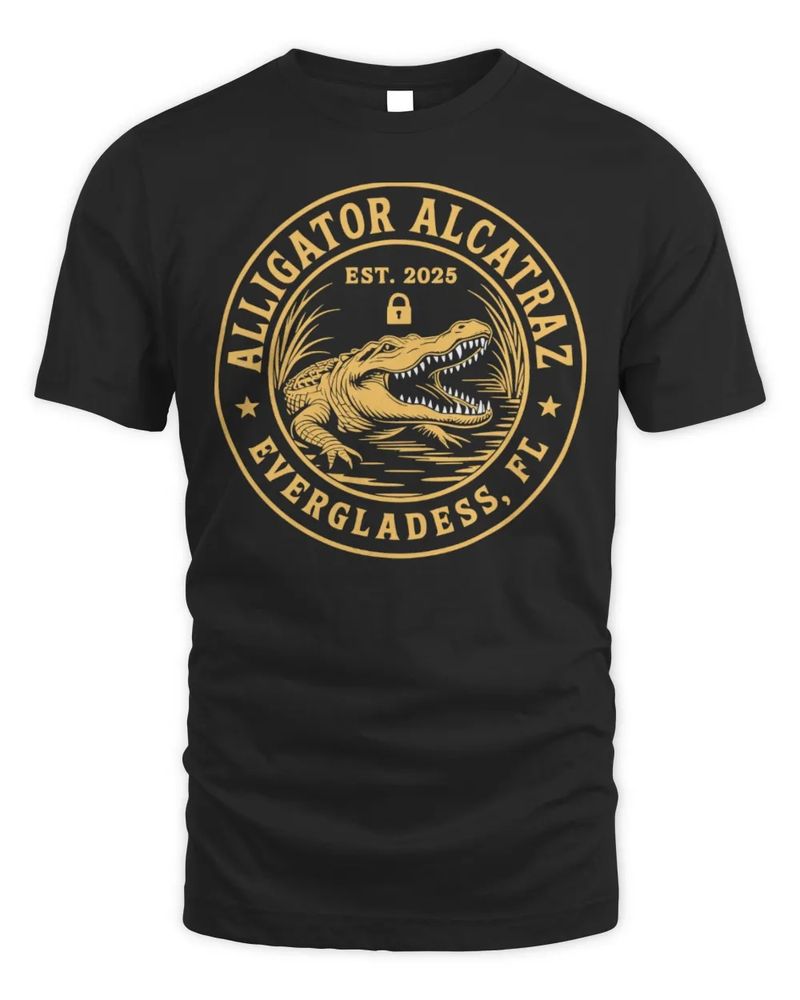 Alligator Alcatraz T-shirt. 
