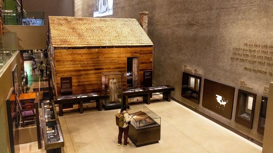 President Donald Trump escalated his rhetoric against museums and alleged “WOKE” exhibits on Tuesday, saying “everything” is centered on highlighting negat