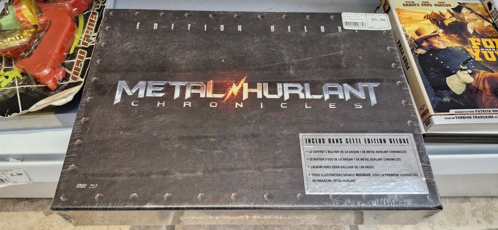 A deluxe metal hurlant box set