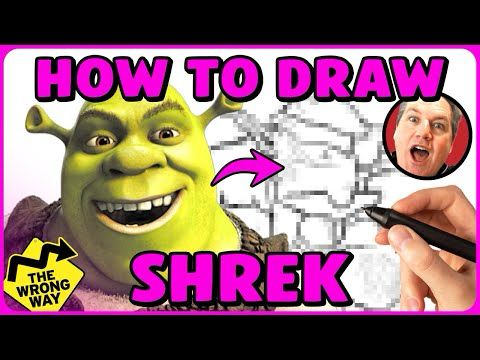 How to Draw Shrek • The Wrong Way