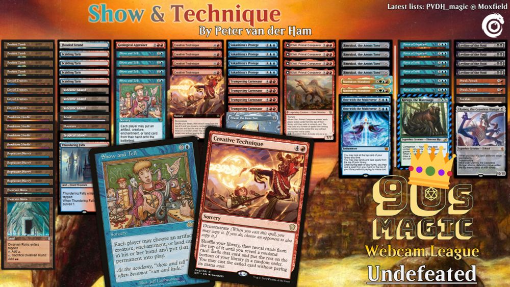 Pre-ban UB Illusion of Grandeur: https://moxfield.com/decks/1QLSFKRbmkCMY06CsnMkYw

Show & Technique: https://moxfield.com/decks/K3cS0rTDKEmMt5pZ0hGYaA


Check out 90sMTG:

90s MTG on Twitch
twitch.tv/90sMTG

90s MTG Community Discord
discord.gg/90sMTG

90s MTG on Instagram
instagram.com/90sMTG

90s MTG on Patreon
patreon.com/90sMTG

90s MTG Bonus Rounds
ko-fi.com/90sMTG

90s MTG on Facebook
facebook.com/90sMTG

90s MTG on Bluesky
bsky.app/profile/90smtg.bsky.social

90s MTG on Moxfield
moxfield.com/users/90sMTG