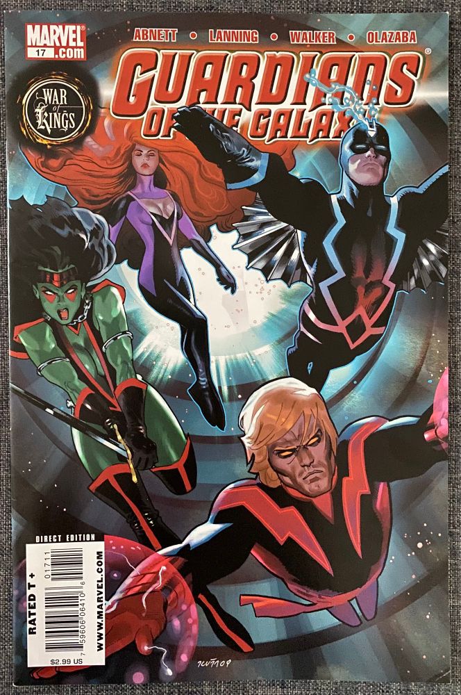 Guardians of the Galaxy 17 cover by Daniel Acuña