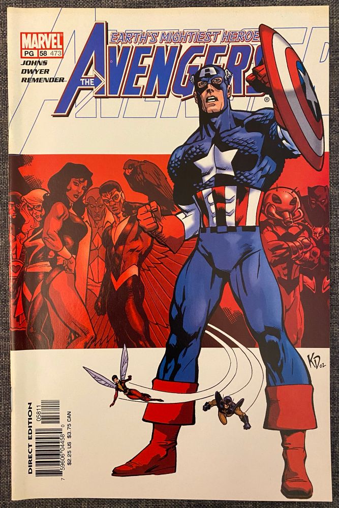 Avengers 58 cover by Kieron Dwyer 