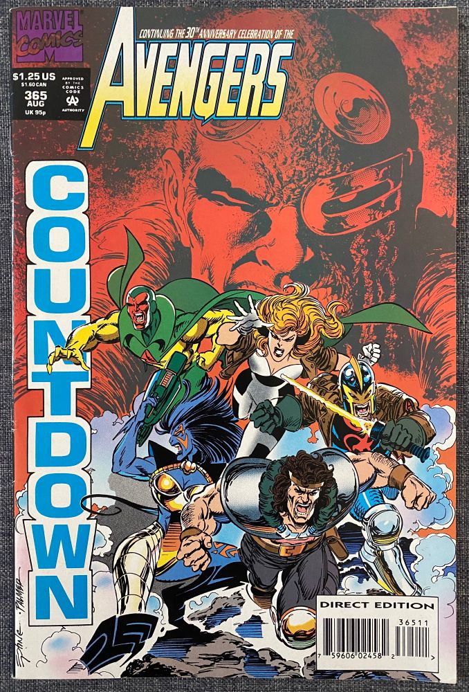 Avengers 365 cover by Steve Epting and Tom Palmer Sr 