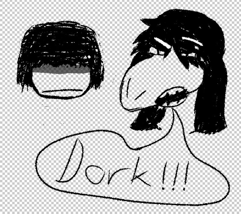 A picture of Kris and Susie! Kris looks like a bowling ball flattened by a hydraulic press. Susie looks like a baguette with anger issues. 