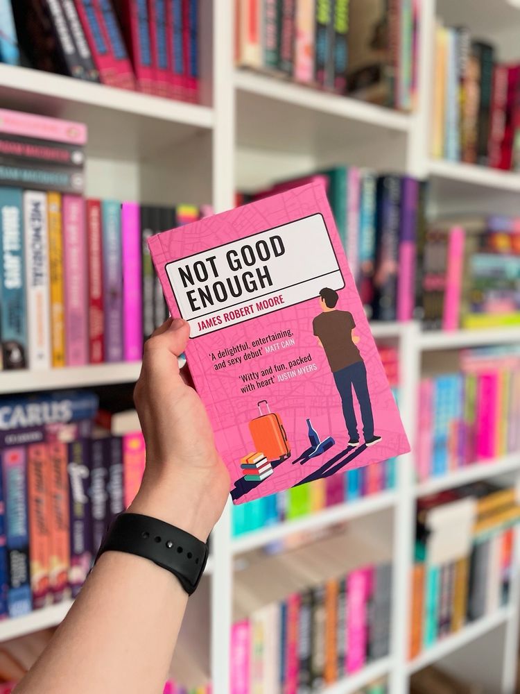 Book cover for Not Good Enough by James Robert Moore.

Blurb:

After his boyfriend of nine years betrays him, Charlie's carefully constructed world crumbles. At thirty-something, he's never navigated London's queer scene alone – and he's terrified. No relationship experience, no dating app knowledge, and absolutely no idea if he's an otter or a bear.

As Charlie stumbles through awkward first dates and a new flat share, he discovers there's more to life than being someone's other half. The queer community he never dared explore beckons, promising friendship, adventure, and maybe even love.

If only he could silence the nagging voice telling him he's Not Good Enough.  