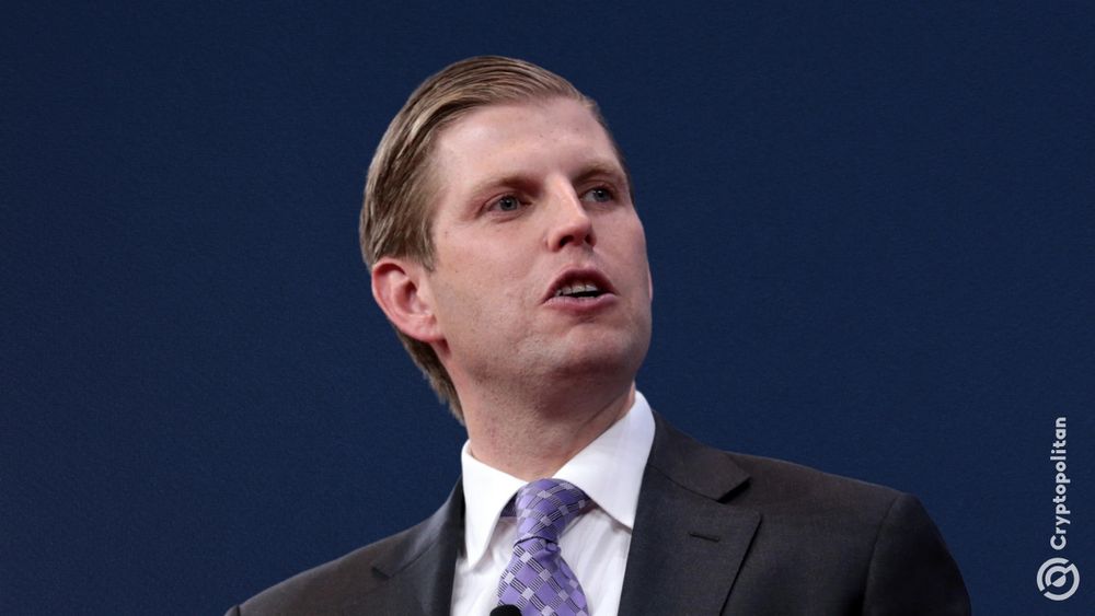 Following in the President’s footsteps, his sons, Eric Trump and Donald Trump Jr., are also making inroads in the crypto industry.
