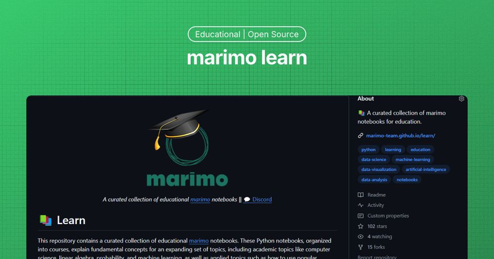 marimo learn repository milestone banner image