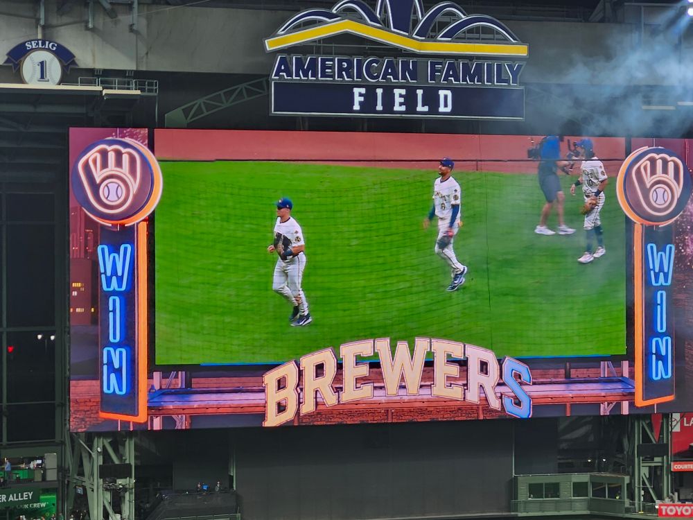Brewers win! 
