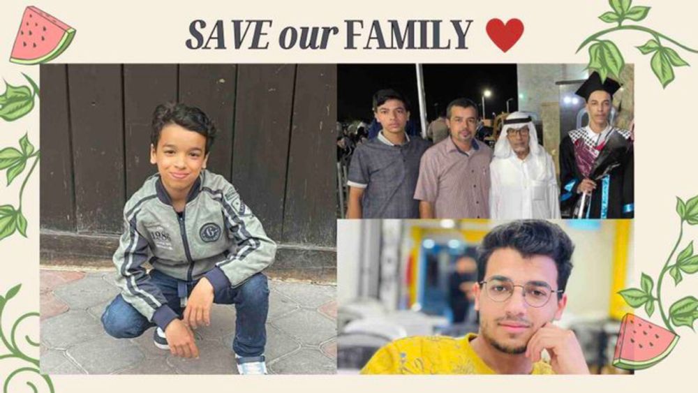 Save Ahmed and His Family from Gaza, organized by Vanesa Argueta