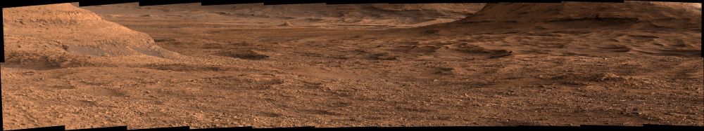 Rocks and sand.

NASA/JPL-Caltech/MSSS/Kevin M. Gill