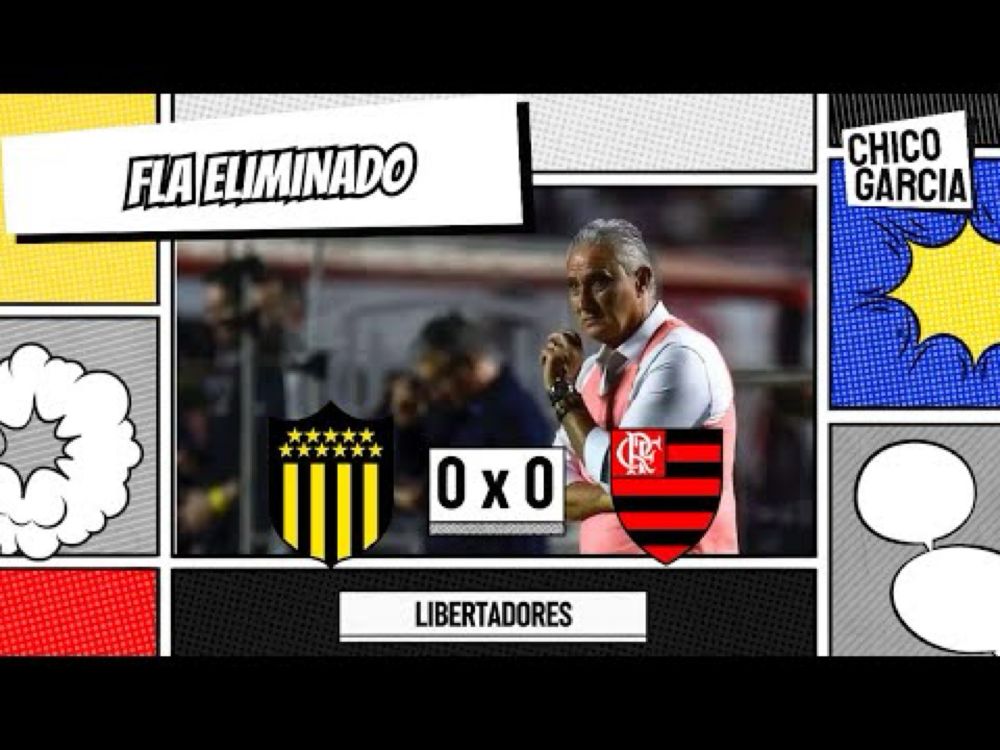 PEÑAROL 0 X 0 FLAMENGO: TIME NÃO CONSEGUE VENCER OS URUGUAIOS E ESTÁ ELIMINADO. TITE VAI CAIR?