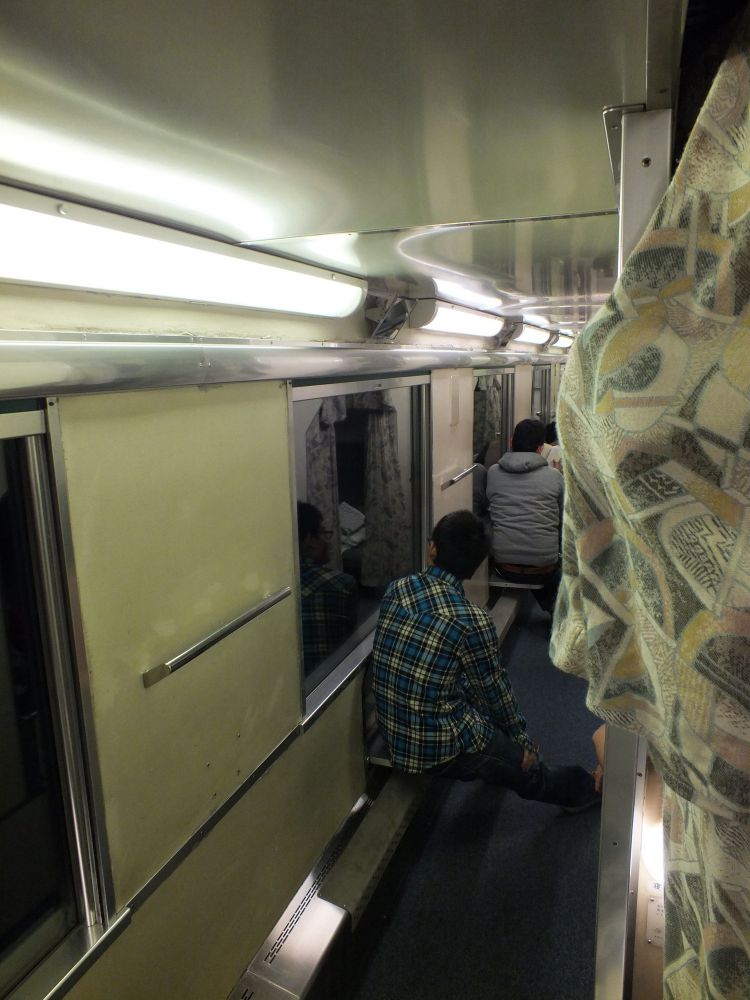 寝台特急あけぼの 車内