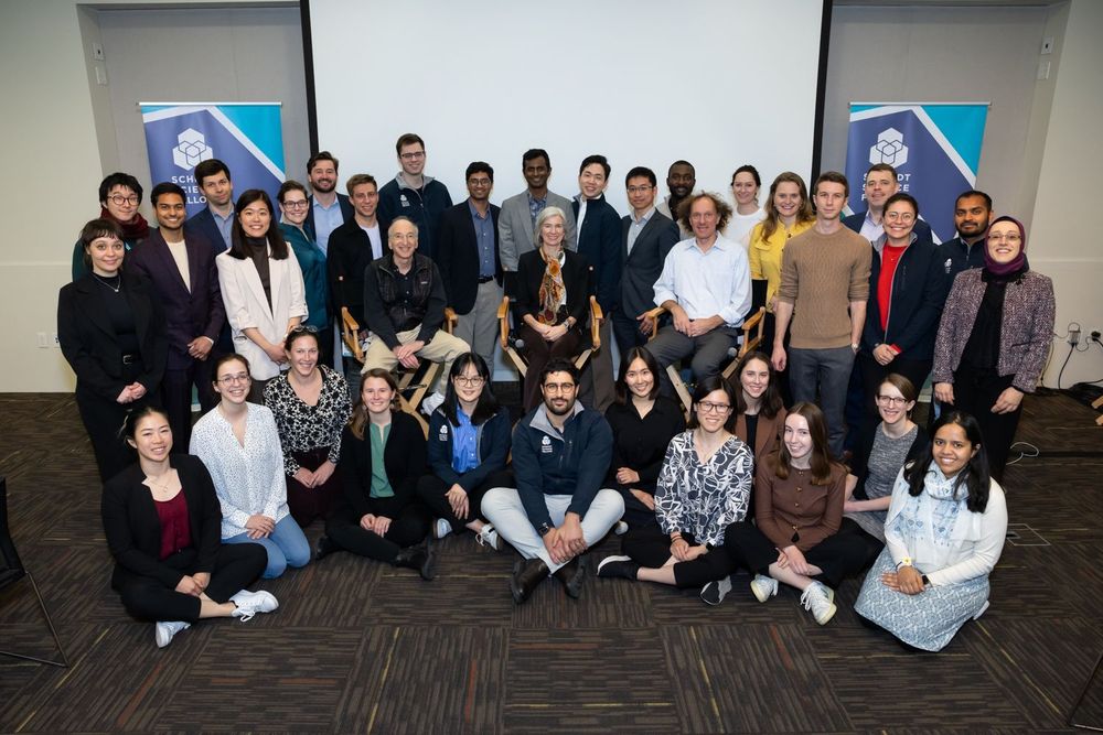 A group photo from the Science Leadership Program 
